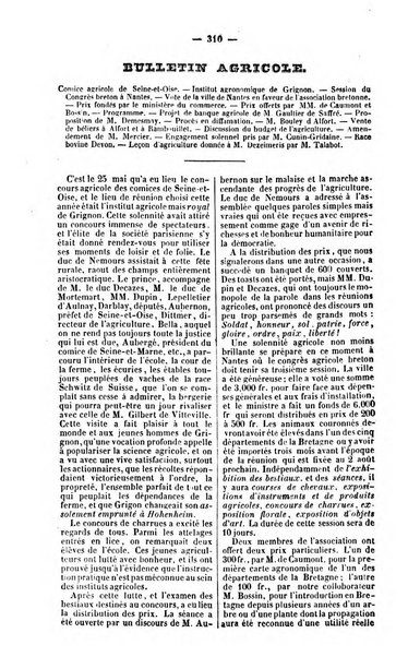 L'agriculteur praticien revue de l'agriculture francaise et etrangere