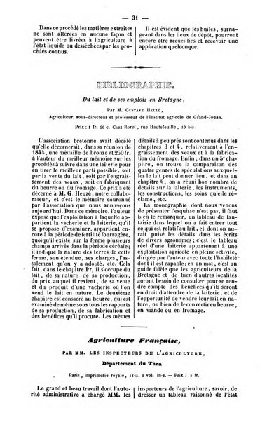 L'agriculteur praticien revue de l'agriculture francaise et etrangere