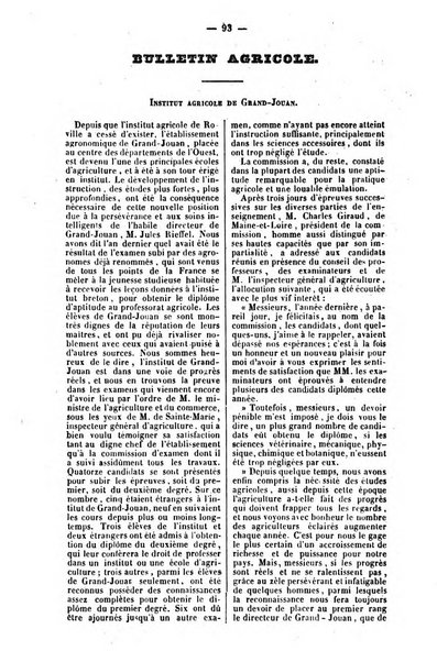 L'agriculteur praticien revue de l'agriculture francaise et etrangere