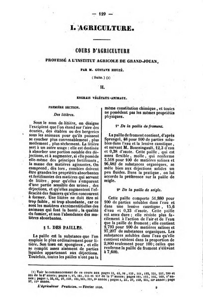 L'agriculteur praticien revue de l'agriculture francaise et etrangere