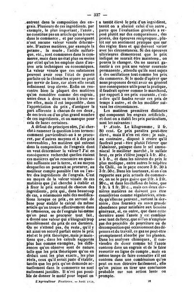 L'agriculteur praticien revue de l'agriculture francaise et etrangere