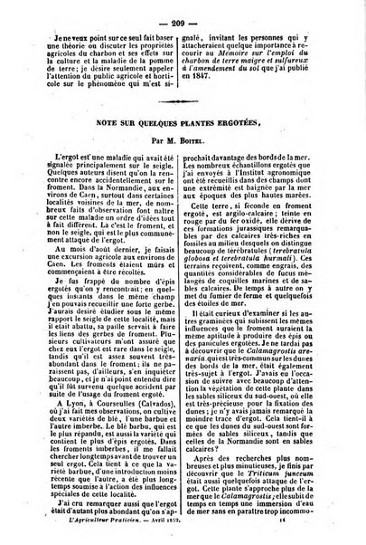 L'agriculteur praticien revue de l'agriculture francaise et etrangere