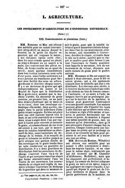 L'agriculteur praticien revue de l'agriculture francaise et etrangere