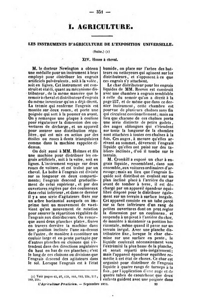 L'agriculteur praticien revue de l'agriculture francaise et etrangere