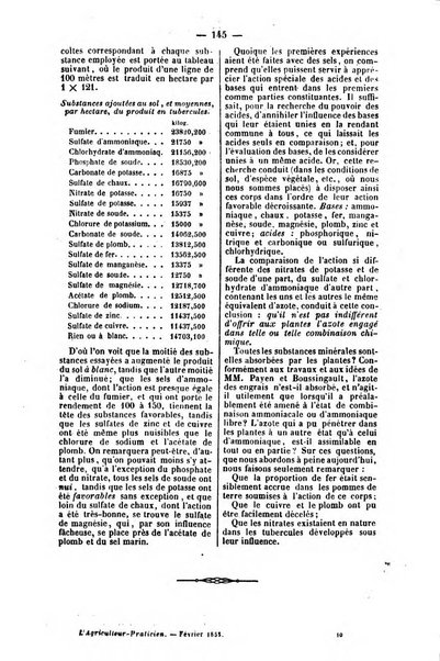 L'agriculteur praticien revue de l'agriculture francaise et etrangere