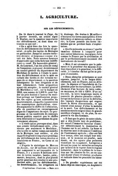 L'agriculteur praticien revue de l'agriculture francaise et etrangere