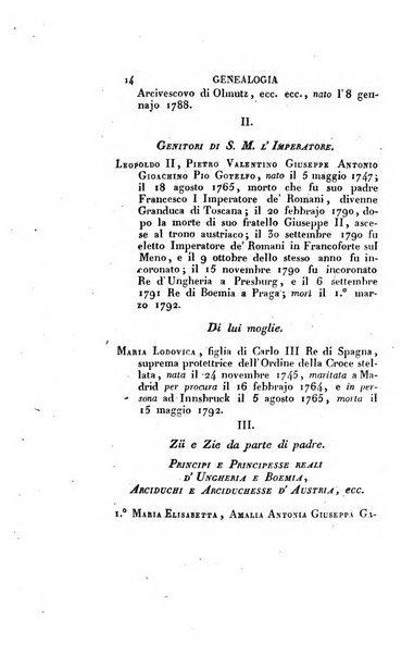 Almanacco per le provincie soggette all'Imp. Regio Governo di Venezia per l'anno ...