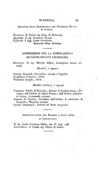 Almanacco per le provincie soggette all'Imp. Regio Governo di Venezia per l'anno ...