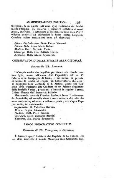 Almanacco per le provincie soggette all'Imp. Regio Governo di Venezia per l'anno ...