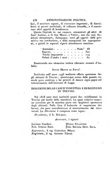 Almanacco per le provincie soggette all'Imp. Regio Governo di Venezia per l'anno ...