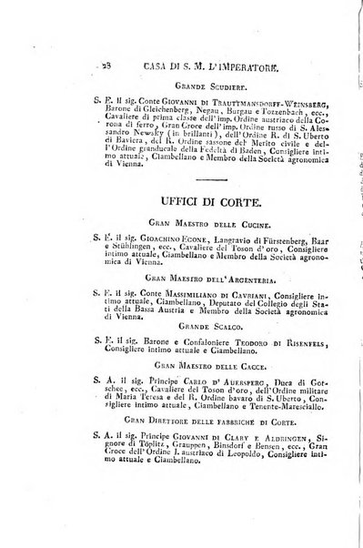 Almanacco per le provincie soggette all'Imp. Regio Governo di Venezia per l'anno ...