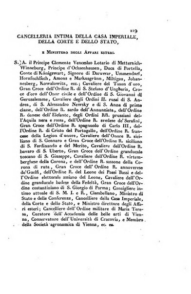 Almanacco per le provincie soggette all'Imp. Regio Governo di Venezia per l'anno ...