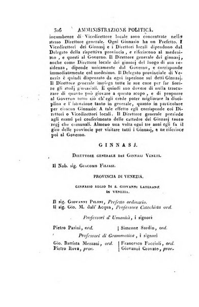 Almanacco per le provincie soggette all'Imp. Regio Governo di Venezia per l'anno ...