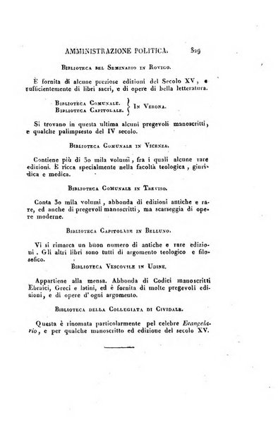 Almanacco per le provincie soggette all'Imp. Regio Governo di Venezia per l'anno ...