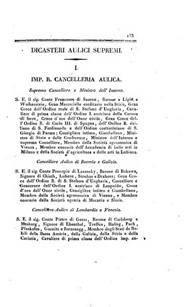 Almanacco per le provincie soggette all'Imp. Regio Governo di Venezia per l'anno ...