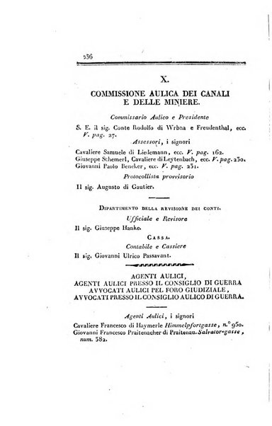 Almanacco per le provincie soggette all'Imp. Regio Governo di Venezia per l'anno ...