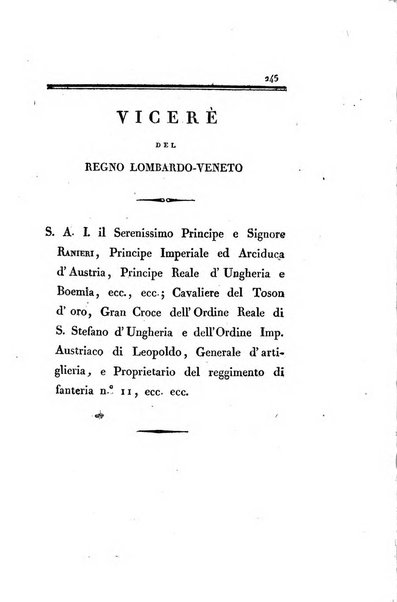 Almanacco per le provincie soggette all'Imp. Regio Governo di Venezia per l'anno ...