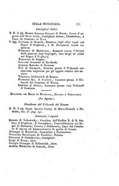 Almanacco per le provincie soggette all'Imp. Regio Governo di Venezia per l'anno ...