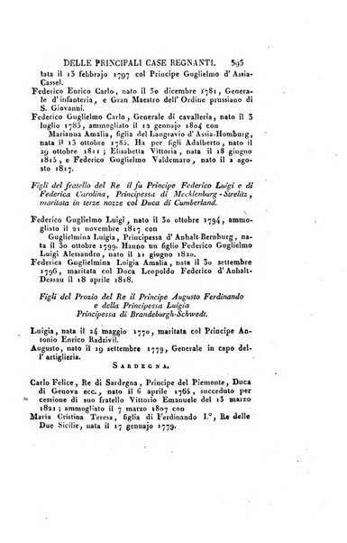 Almanacco per le provincie soggette all'Imp. Regio Governo di Venezia per l'anno ...