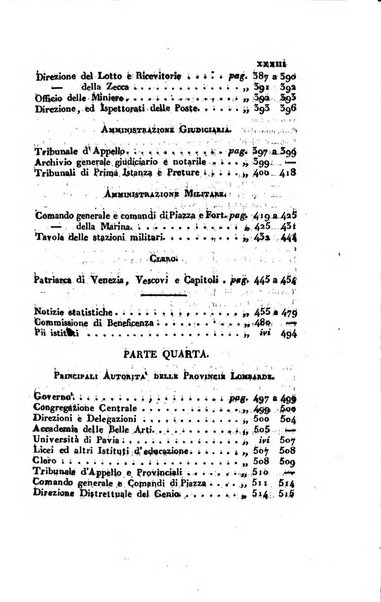 Almanacco per le provincie soggette all'Imp. Regio Governo di Venezia per l'anno ...