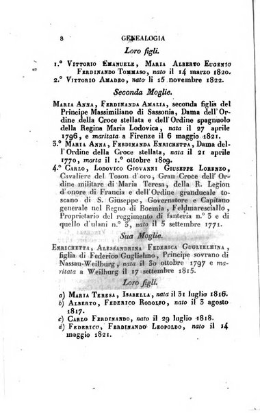 Almanacco per le provincie soggette all'Imp. Regio Governo di Venezia per l'anno ...