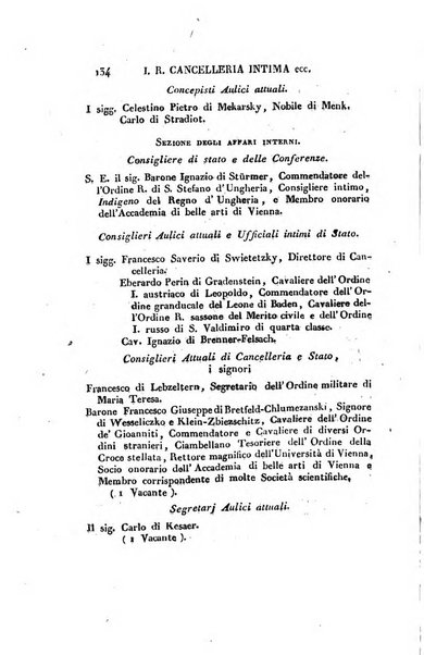 Almanacco per le provincie soggette all'Imp. Regio Governo di Venezia per l'anno ...