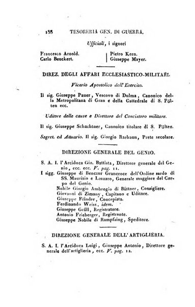 Almanacco per le provincie soggette all'Imp. Regio Governo di Venezia per l'anno ...