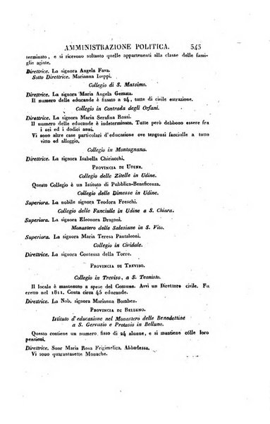 Almanacco per le provincie soggette all'Imp. Regio Governo di Venezia per l'anno ...