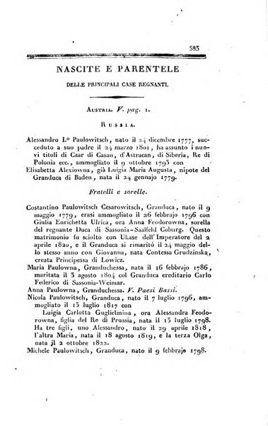 Almanacco per le provincie soggette all'Imp. Regio Governo di Venezia per l'anno ...