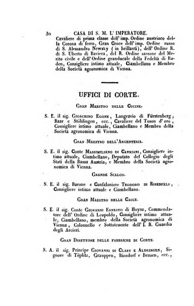 Almanacco per le provincie soggette all'Imp. Regio Governo di Venezia per l'anno ...