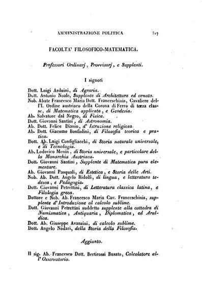 Almanacco per le provincie soggette all'Imp. Regio Governo di Venezia per l'anno ...