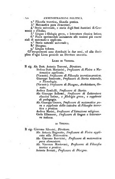 Almanacco per le provincie soggette all'Imp. Regio Governo di Venezia per l'anno ...