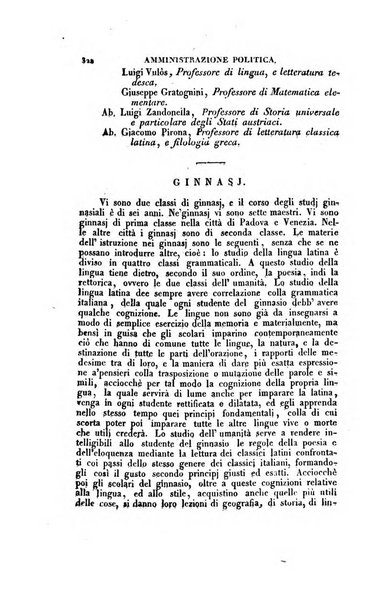 Almanacco per le provincie soggette all'Imp. Regio Governo di Venezia per l'anno ...