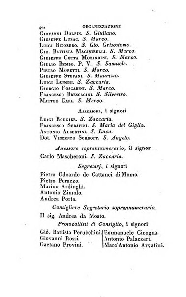 Almanacco per le provincie soggette all'Imp. Regio Governo di Venezia per l'anno ...