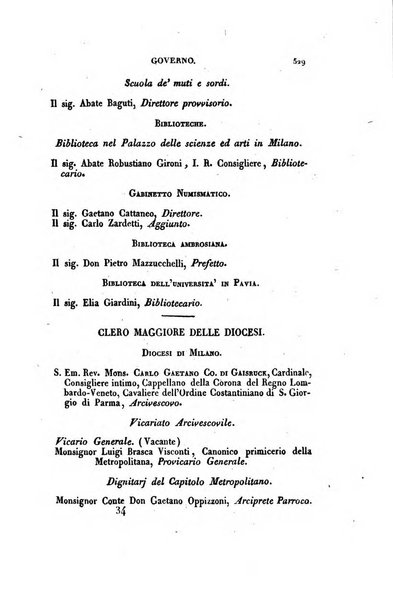 Almanacco per le provincie soggette all'Imp. Regio Governo di Venezia per l'anno ...