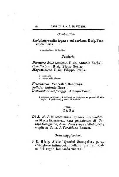 Almanacco per le provincie soggette all'Imp. Regio Governo di Venezia per l'anno ...