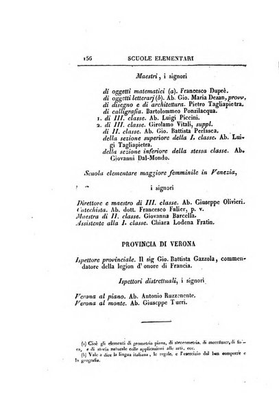 Almanacco per le provincie soggette all'Imp. Regio Governo di Venezia per l'anno ...