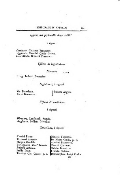 Almanacco per le provincie soggette all'Imp. Regio Governo di Venezia per l'anno ...