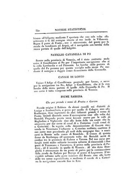 Almanacco per le provincie soggette all'Imp. Regio Governo di Venezia per l'anno ...