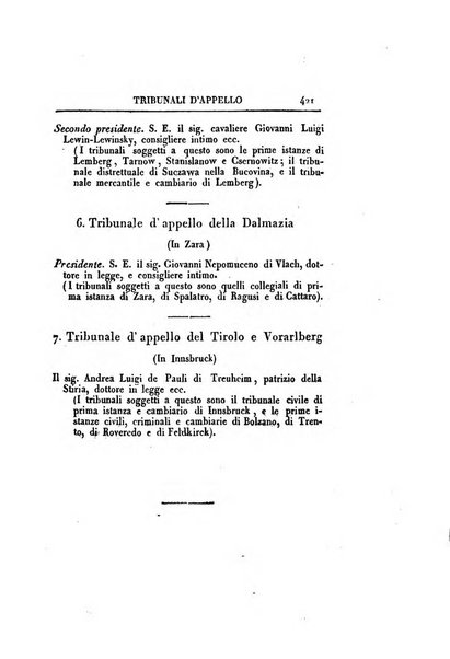 Almanacco per le provincie soggette all'Imp. Regio Governo di Venezia per l'anno ...