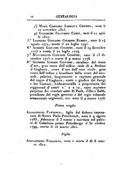 Almanacco per le provincie soggette all'Imp. Regio Governo di Venezia per l'anno ...