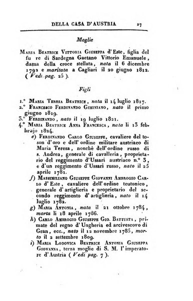 Almanacco per le provincie soggette all'Imp. Regio Governo di Venezia per l'anno ...