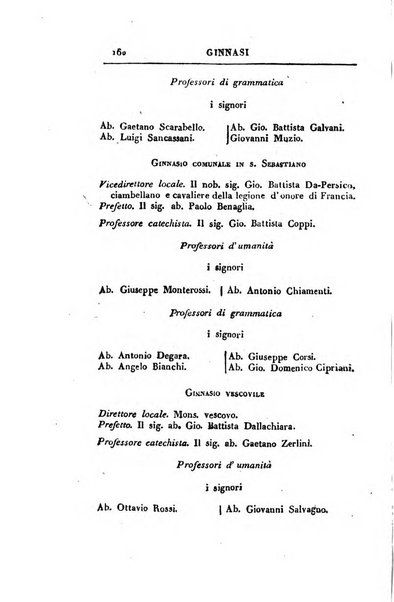 Almanacco per le provincie soggette all'Imp. Regio Governo di Venezia per l'anno ...