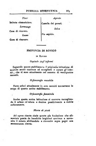 Almanacco per le provincie soggette all'Imp. Regio Governo di Venezia per l'anno ...