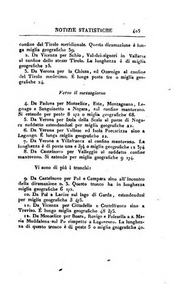 Almanacco per le provincie soggette all'Imp. Regio Governo di Venezia per l'anno ...