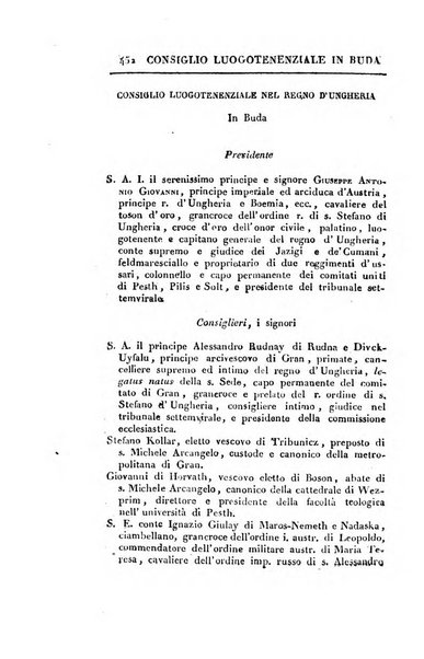 Almanacco per le provincie soggette all'Imp. Regio Governo di Venezia per l'anno ...