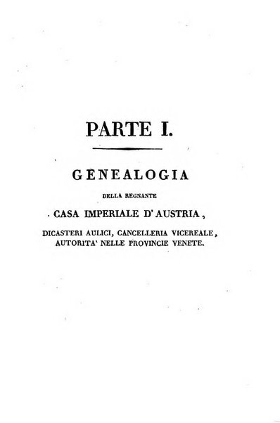 Almanacco per le provincie soggette all'Imp. Regio Governo di Venezia per l'anno ...