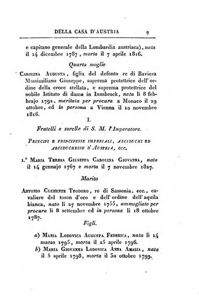 Almanacco per le provincie soggette all'Imp. Regio Governo di Venezia per l'anno ...