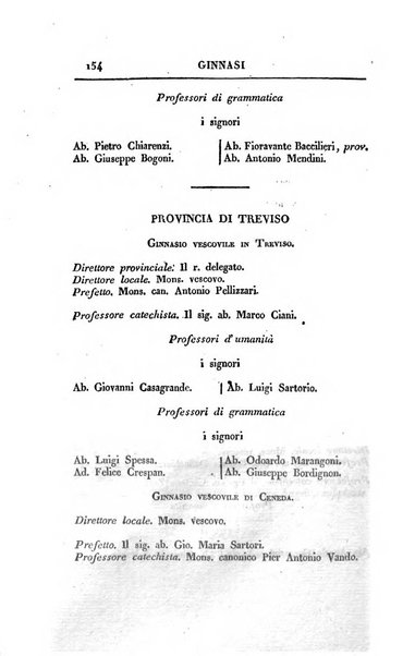 Almanacco per le provincie soggette all'Imp. Regio Governo di Venezia per l'anno ...