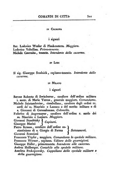 Almanacco per le provincie soggette all'Imp. Regio Governo di Venezia per l'anno ...